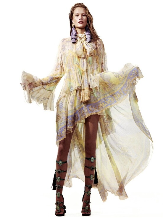 Camilla Dresses & Skirts - Camilla ruffle high low dress with long sleevein East of istanbul